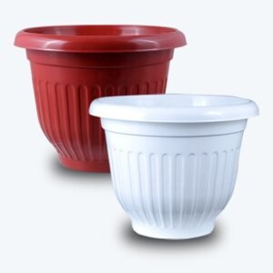 Olive Plastic pots planter